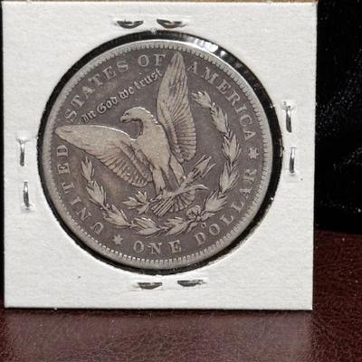 1887 O Morgan Silver Dollar