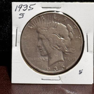 1935 S Peace Dollar