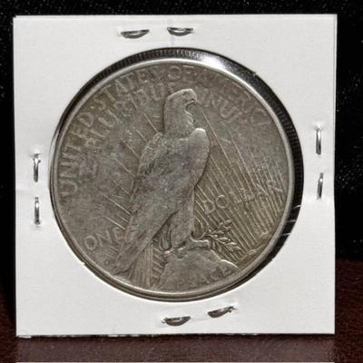 1923 Peace Dollar