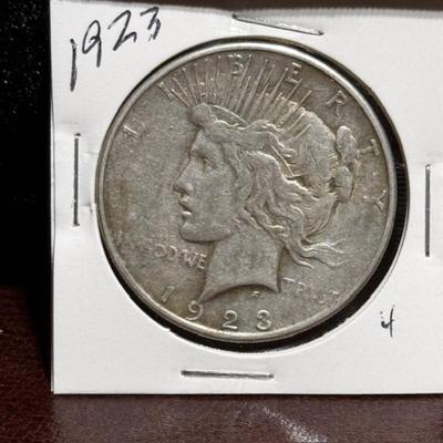 1923 Peace Dollar