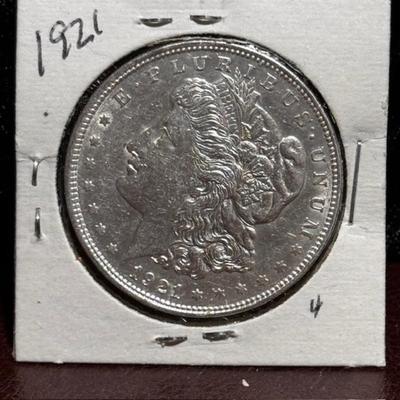 1921 Morgan Silver Dollar