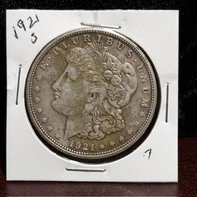 1921 S Morgan Silver Dollar