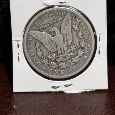 1886 O Morgan Silver Dollar