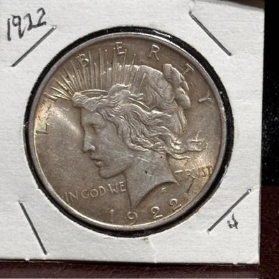 1922 Peace Dollar