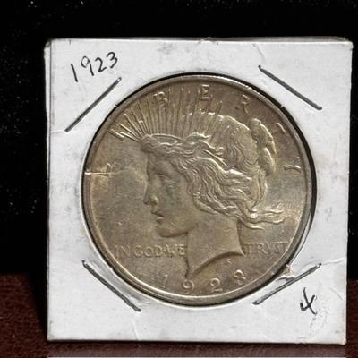 1923 Peace Dollar