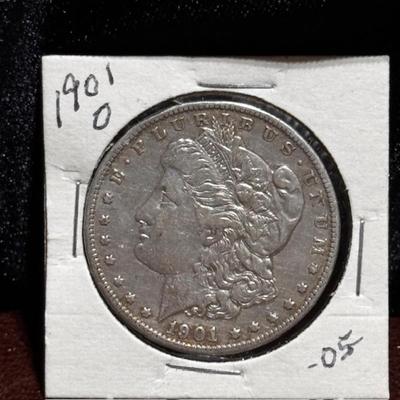 1901 O Morgan Silver Dollar