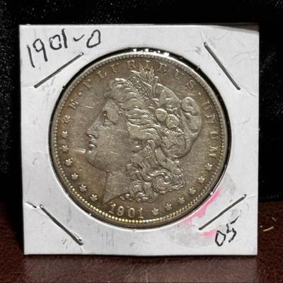 1901 O Morgan Silver Dollar