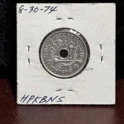 1938 New Guinea 1 Shilling