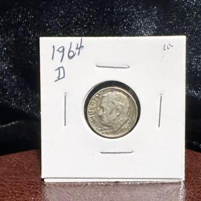 1964 D Roosevelt Dime
