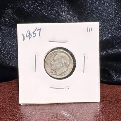 1957 Roosevelt Dime