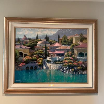 048 Large "LAGO BELLAGIO" Howard Behrens #17/150