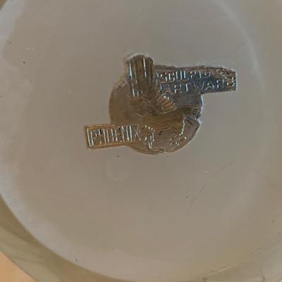 Phoenix sculpture artware opaque wire vase