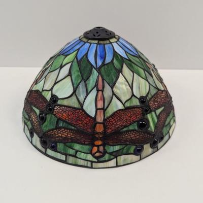 Stained Glass Dragonfly Lamp Shade