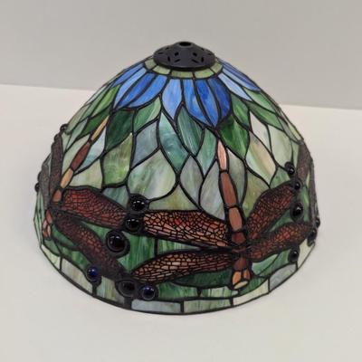 Stained Glass Dragonfly Lamp Shade