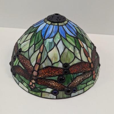 Stained Glass Dragonfly Lamp Shade