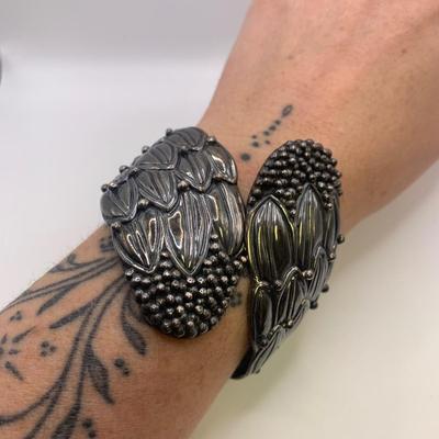 Chunky Sterling Cuff Bracelets (ST-HS)