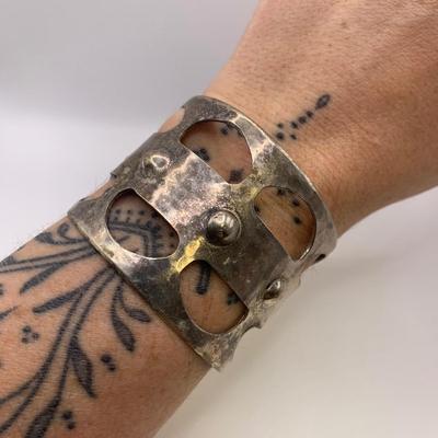 Chunky Sterling Cuff Bracelets (ST-HS)