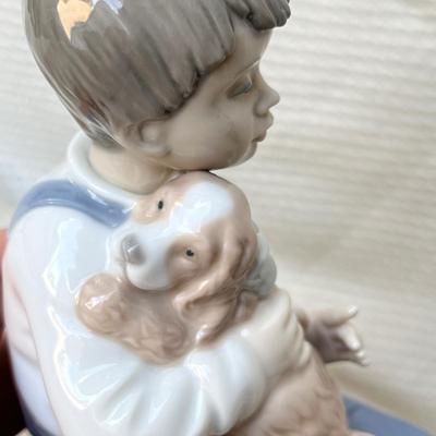 Lot 93 Lladro Boy Figure