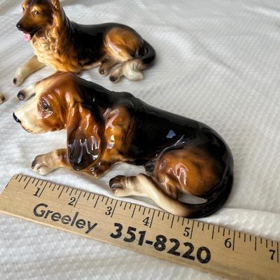 Lot 95 Lefton Dog figure lot