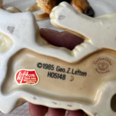 Lot 95 Lefton Dog figure lot