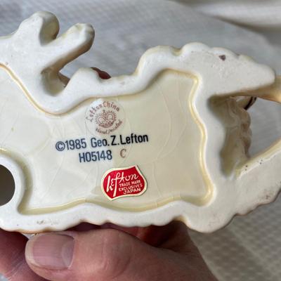 Lot 95 Lefton Dog figure lot