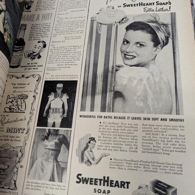 Vintage Magazines Life Magazine 1947 & Post Magazine 1942