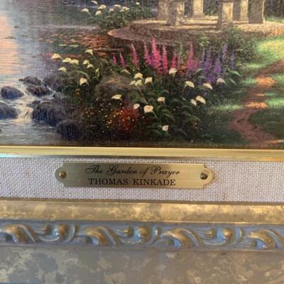 Painting by Kincaid “ The Garden of Prayer”