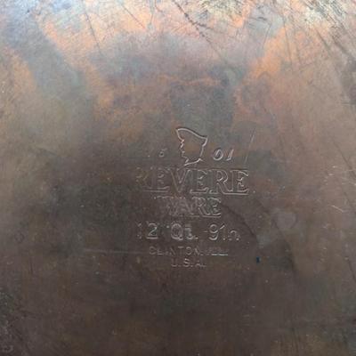 12 Quart Revere Ware Pot