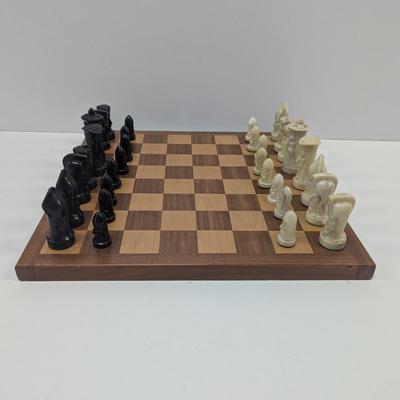 1957 Peter Ganine Gothic Sculpted Chess Set