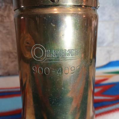 Antique Brass Oldham lantern Automatic Type Admiralty - Navy Nautical Miners Lamp