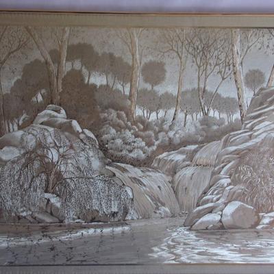 3-D Optical Illusion Art Decor