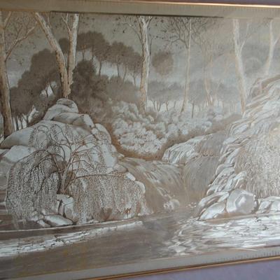 3-D Optical Illusion Art Decor