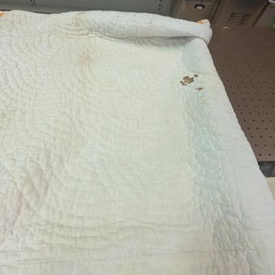 Vintage Hand Made Patchwork Quilt