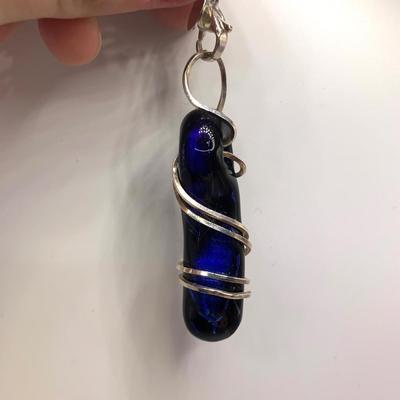 Dichroic Glass Pendants & Earrings (ST-HS)