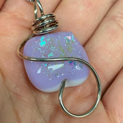Dichroic Glass Pendants & Earrings (ST-HS)