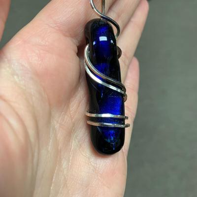 Dichroic Glass Pendants & Earrings (ST-HS)