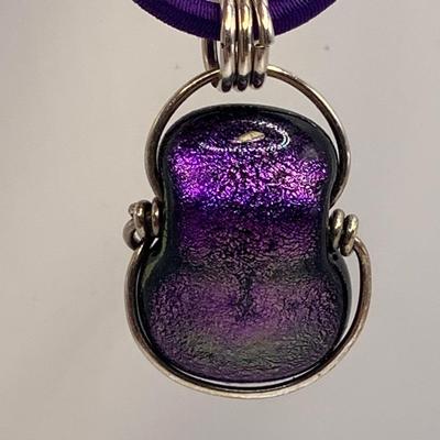 Dichroic Glass Pendants & Earrings (ST-HS)