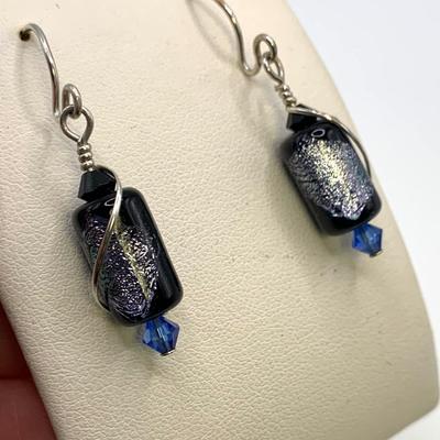 Dichroic Glass Pendants & Earrings (ST-HS)