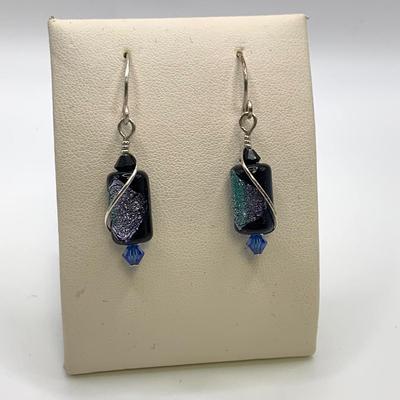 Dichroic Glass Pendants & Earrings (ST-HS)