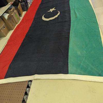 Vintage Cloth Libya Flag