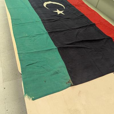 Vintage Cloth Libya Flag