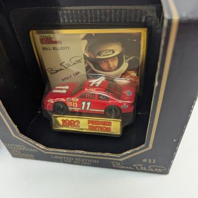 1/64 Scale 1992/1993 Racing Champions Premier Edition Cars Bill Elliott/Morgan Shepherd