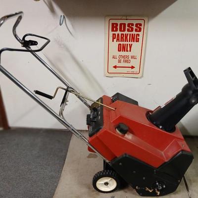 Outdoor power Equipment Power curve Snow blower Bet you could put this to great use!