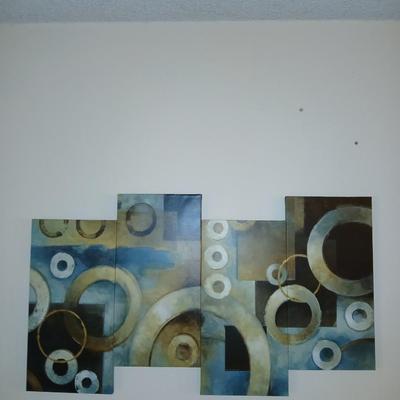 Circular Motion Diptych Canvas wall art