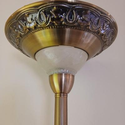 71" tall Torchiere Lamp with adjustable Reading Light