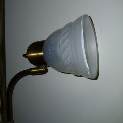 71" tall Torchiere Lamp with adjustable Reading Light