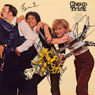 Cheap Trick Next Position Please signed album