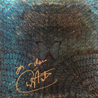Santana signed Borboletta album