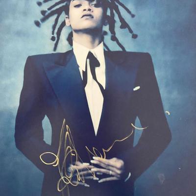 Rihanna signed photo