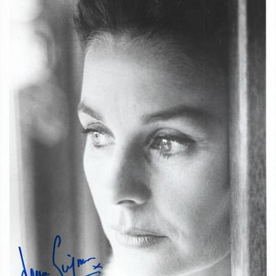 Jean Simmons signed photo